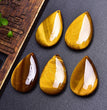 Natural South African Tiger Eye Teardrop Pendant Fashion Jewelry