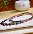 Natural Brizilian Tourmaline Necklace Fashion Jewelry