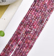 Natural Tourmaline Cube Beads Strands Loose Beads Jewelry DIY Bracelets