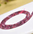 Natural Tourmaline Cube Beads Strands Loose Beads Jewelry DIY Bracelets