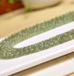 Natural Green Apatite Faceted Round Beads Strands Loose Beads Jewelry DIY Bracelets