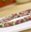 Natural Alashan Agate Faceted Round Beads Strands Loose Beads Jewelry DIY Bracelets