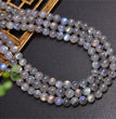 Natural Labradorite Round Beads Strands Loose Beads Jewelry DIY Bracelets