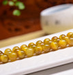 Natural Golden Tiger Eye Round Beads Strands Loose Beads Jewelry DIY Bracelets