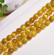 Natural Golden Tiger Eye Round Beads Strands Loose Beads Jewelry DIY Bracelets