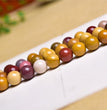 Natural Mookite Round Beads Strands Loose Beads Jewelry DIY Bracelets