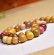 Natural Mookite Round Beads Strands Loose Beads Jewelry DIY Bracelets