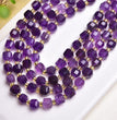 Natural Light Faceted Cube Beads Strands Loose Beads Jewelry DIY Bracelets