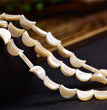 Natural Shell Moon Beads Strands Loose Beads Jewelry DIY Bracelets