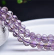 Natural Light Amethyst Faceted Round Beads Strands Loose Beads Jewelry DIY Bracelets