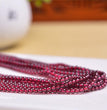 Natural Garnet Small Beads Strands Loose Beads Jewelry DIY Bracelets