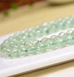 Natural Prehnite Faceted Beads Strands Loose Beads Jewelry DIY Bracelets