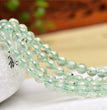 Natural Prehnite Faceted Beads Strands Loose Beads Jewelry DIY Bracelets