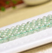 Natural Prehnite Faceted Beads Strands Loose Beads Jewelry DIY Bracelets