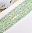 Natural Prehnite Faceted Beads Strands Loose Beads Jewelry DIY Bracelets