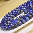 Natural Lapis Lazuli Round Beads Strands Loose Beads Jewelry DIY Bracelets