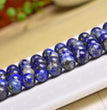 Natural Lapis Lazuli Round Beads Strands Loose Beads Jewelry DIY Bracelets