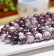 Natural Pink Tourmaline Round Beads Strands Loose Beads Jewelry DIY Bracelets