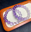 Natural Ombre Lavender Amethyst Beads Bracelets