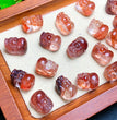 Natural Fire Quartz Pixiu Jewelry Charms