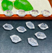 Natural Clear Quartz Double Points Jewelry Charms