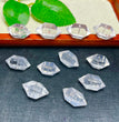 Natural Clear Quartz Double Points Jewelry Charms