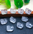 Natural Clear Quartz Pixiu Jewelry Charms