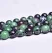 Natural Ruby Zoisite Round Beads Strands Loose Beads Jewelry DIY Bracelets