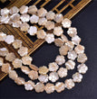 Natural White Shell Plum Flower Beads Strands Loose Beads Jewelry DIY Bracelets