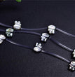 Natural Black Shell My Melody Beads Strands Loose Beads Jewelry DIY Bracelets