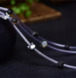 Natural Black Shell Cat Head Beads Strands Loose Beads Jewelry DIY Bracelets