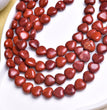 Natural Red Jasper Heart Beads Strands Loose Beads Jewelry DIY Bracelets