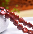 Natural Red Jasper Heart Beads Strands Loose Beads Jewelry DIY Bracelets