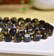 Natural Blue Tiger Eye Cube Beads Strands Loose Beads Jewelry DIY Bracelets