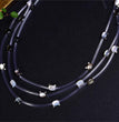 Natural Black Shell Cat Head Beads Strands Loose Beads Jewelry DIY Bracelets