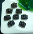 Natural Icy Obsidian Handbag Jewelry Charms Beads Pendants