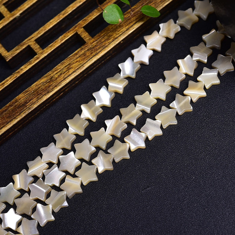 Natural Color Shell Star Beads Strands Loose Beads Jewelry DIY Bracelets Wholesale