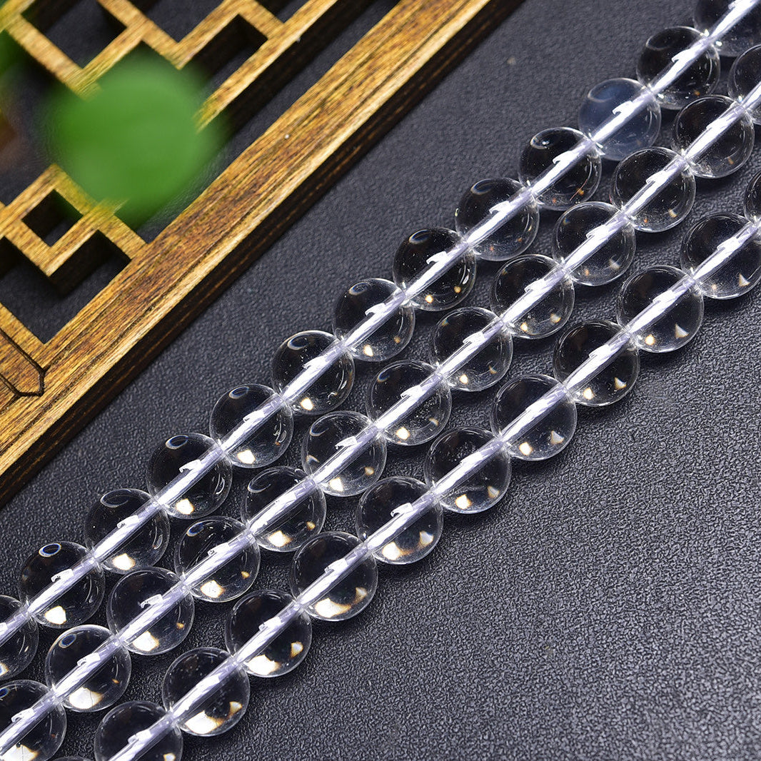 A-Level Natural Clear Quartz Beads Strands Loose Beads Jewelry DIY Bracelets Wholesale