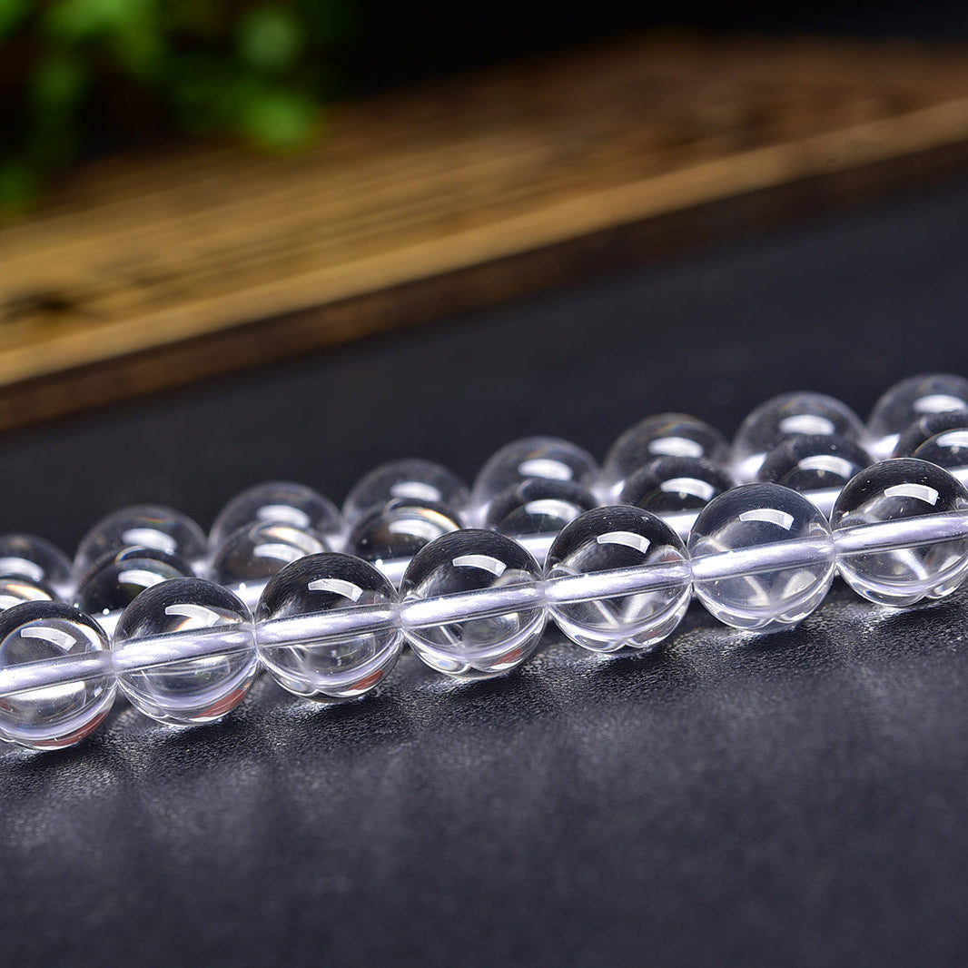 A-Level Natural Clear Quartz Beads Strands Loose Beads Jewelry DIY Bracelets Wholesale