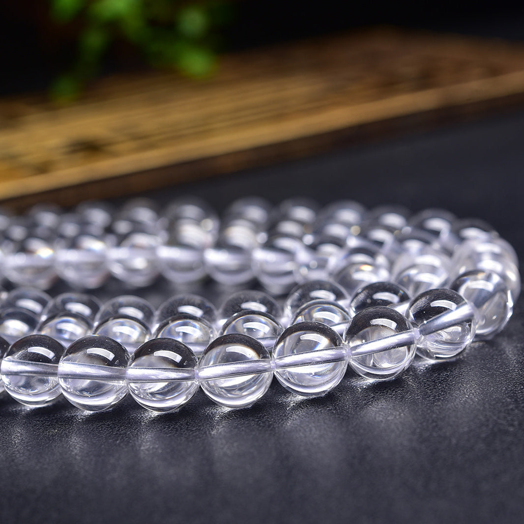 A-Level Natural Clear Quartz Beads Strands Loose Beads Jewelry DIY Bracelets Wholesale