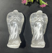 13CM Selenite Angel Carving Natural Crystal Healing Stone Home Decoration