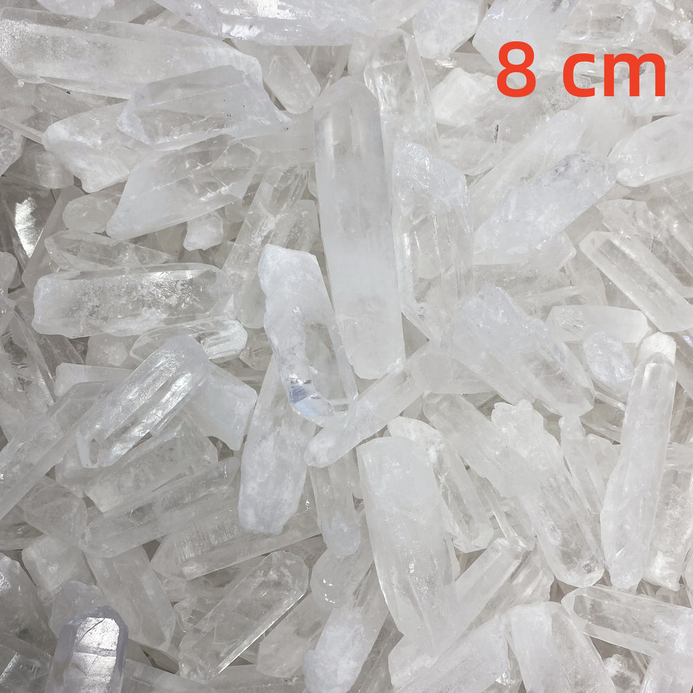 Natural Clear Quartz Raw Points Shoots Crystal Confetti