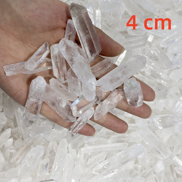 Natural Clear Quartz Raw Points Shoots Crystal Confetti