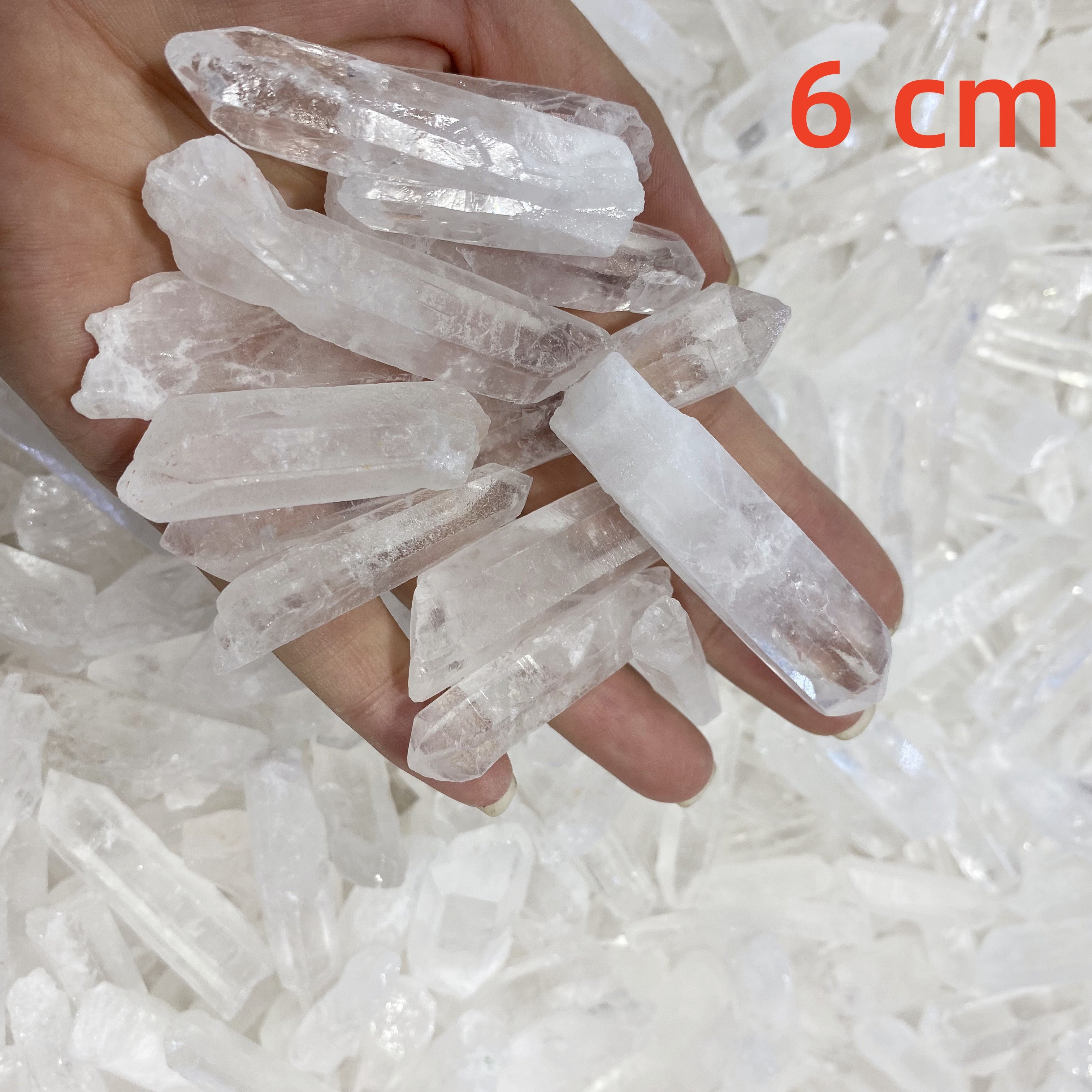 Natural Clear Quartz Raw Points Shoots Crystal Confetti
