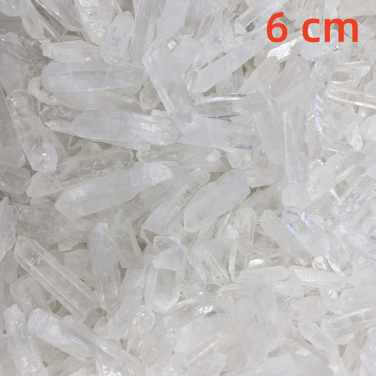 Natural Clear Quartz Raw Points Shoots Crystal Confetti