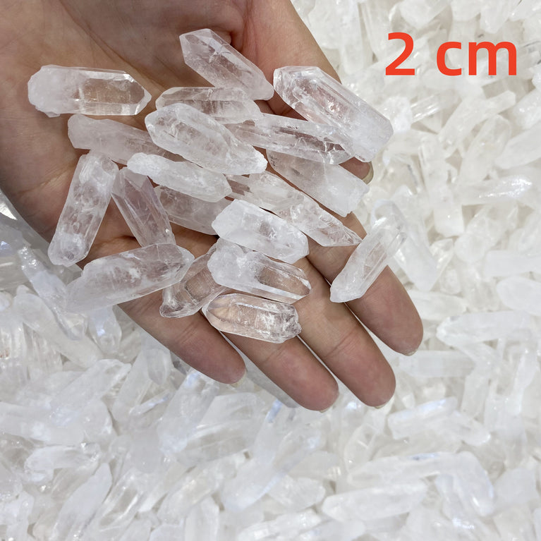 Natural Clear Quartz Raw Points Shoots Crystal Confetti