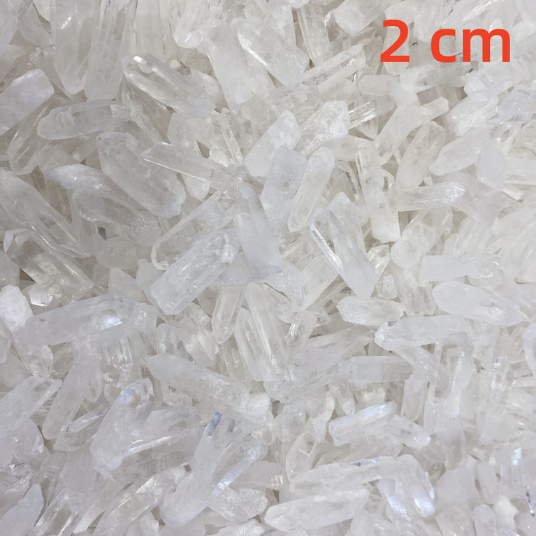 Natural Clear Quartz Raw Points Shoots Crystal Confetti