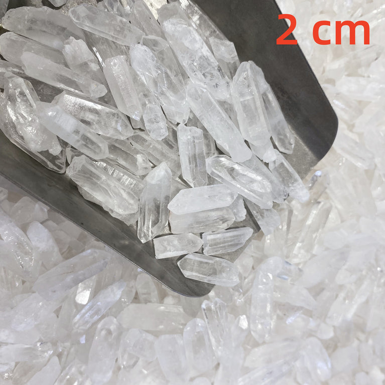 Natural Clear Quartz Raw Points Shoots Crystal Confetti