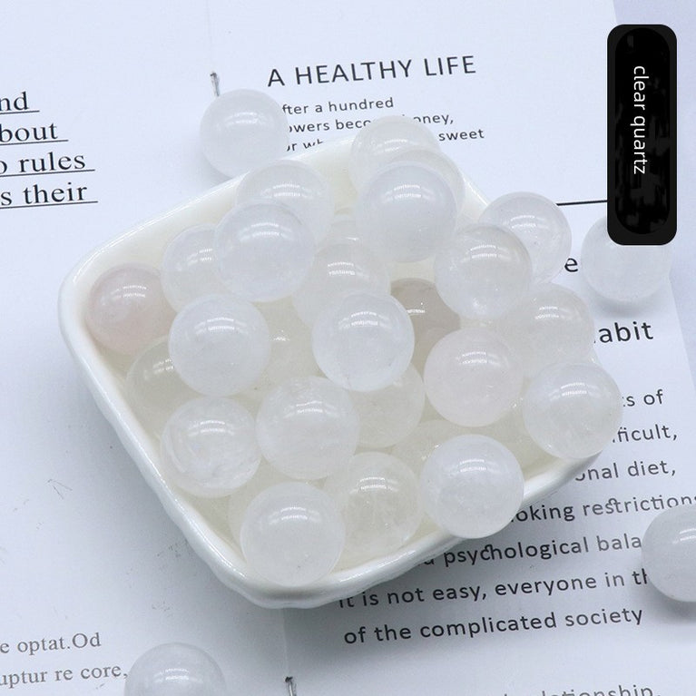 16mm Mini Spheres Natural Crystal Stone