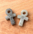 30mm Mini Ankh Natural Crystal Stone